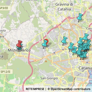 Mappa Via Sant' Agata, 95045 Misterbianco CT, Italia (3.3795)