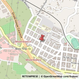Mappa Via San Antonio Abate, 165, 95045 Misterbianco, Catania (Sicilia)