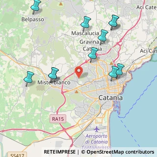 Mappa Via San Agata, 95045 Misterbianco CT, Italia (5.38636)