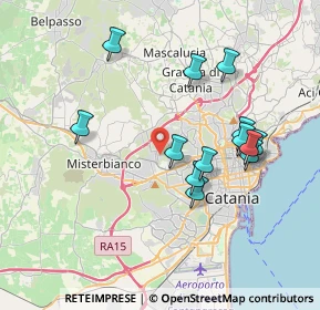 Mappa Via San Agata, 95045 Misterbianco CT, Italia (4.02308)