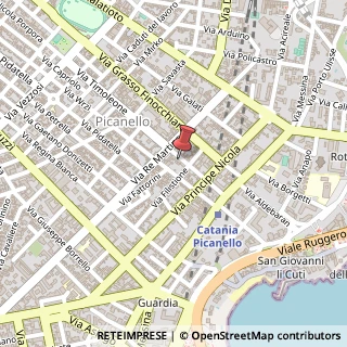 Mappa Via Timoleone, 23, 95126 Catania, Catania (Sicilia)