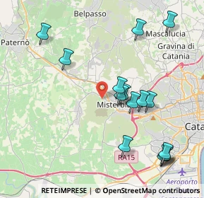 Mappa Via Francesco Crispi, 95045 Misterbianco CT, Italia (5.00733)