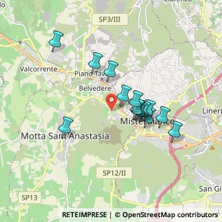 Mappa Via Francesco Crispi, 95045 Misterbianco CT, Italia (1.68643)