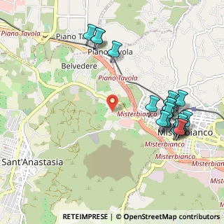 Mappa Via Francesco Crispi, 95045 Misterbianco CT, Italia (1.3055)