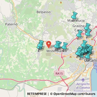 Mappa Via Francesco Crispi, 95045 Misterbianco CT, Italia (5.871)