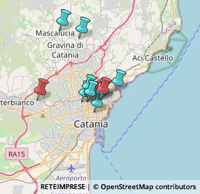 Mappa Piazza Michelangelo Buonarroti, 95126 Catania CT, Italia (2.39727)