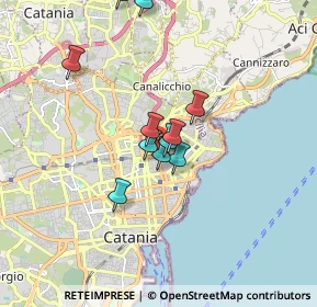 Mappa Piazza Michelangelo Buonarroti, 95126 Catania CT, Italia (1.53455)