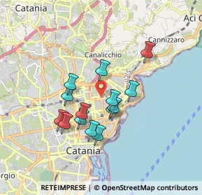 Mappa Piazza Michelangelo Buonarroti, 95126 Catania CT, Italia (1.59571)