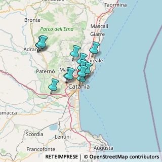 Mappa Via Niccolò Giannotta, 95127 Catania CT, Italia (10.75077)