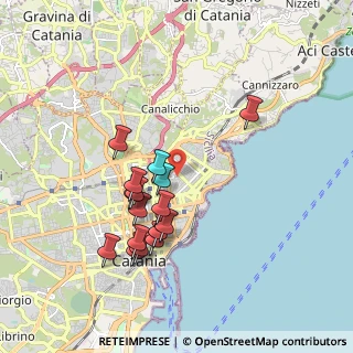 Mappa Via Niccolò Giannotta, 95127 Catania CT, Italia (1.93563)
