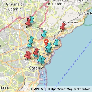 Mappa Via Niccolò Giannotta, 95127 Catania CT, Italia (1.85)