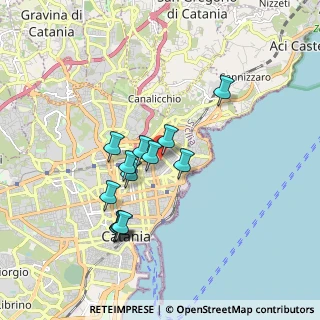 Mappa Via Niccolò Giannotta, 95126 Catania CT, Italia (1.73462)