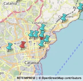 Mappa Via Niccolò Giannotta, 95126 Catania CT, Italia (2.09545)