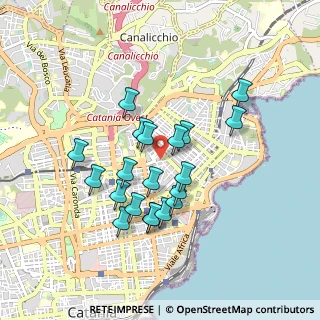 Mappa Via Nicolo Giannotta, 95127 Catania CT, Italia (0.8715)