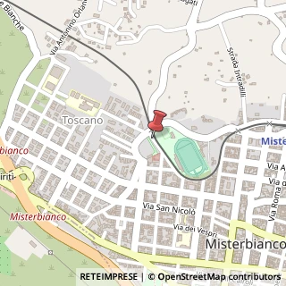 Mappa Via Gandhi, 95045 Misterbianco, Catania (Sicilia)