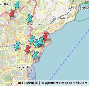 Mappa Via Borgetti, 95126 Catania CT, Italia (2.01727)
