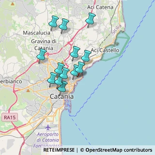 Mappa Via Borgetti, 95126 Catania CT, Italia (3.30077)
