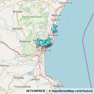 Mappa Via Borgetti, 95126 Catania CT, Italia (44.97)