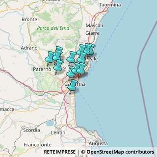 Mappa Via Borgetti, 95126 Catania CT, Italia (8.77077)