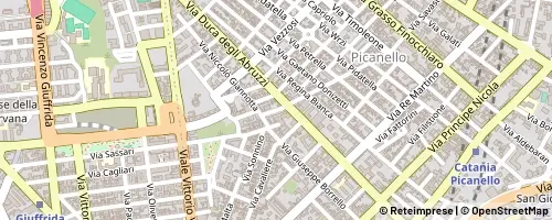 Mappa Catania
