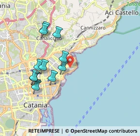 Mappa Viale Alcide de Gasperi, 95126 Catania CT, Italia (2.00545)
