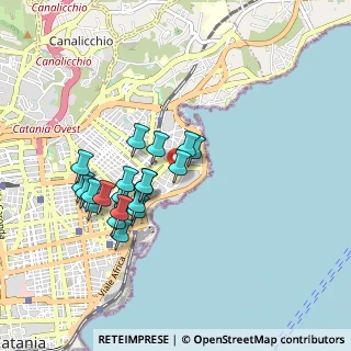 Mappa Viale Alcide de Gasperi, 95126 Catania CT, Italia (0.9065)