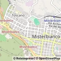 Karte Misterbianco