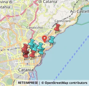 Mappa Via Galatioto, 95126 Catania CT, Italia (1.77417)
