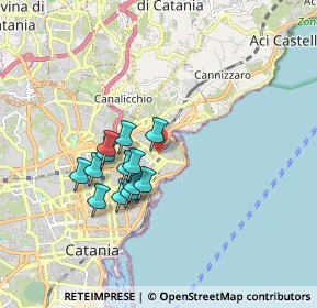 Mappa Via Galatioto, 95126 Catania CT, Italia (1.61385)