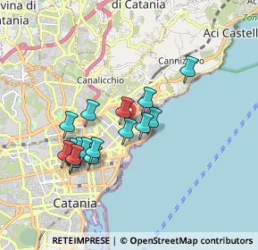 Mappa Via Galatioto, 95126 Catania CT, Italia (1.7475)
