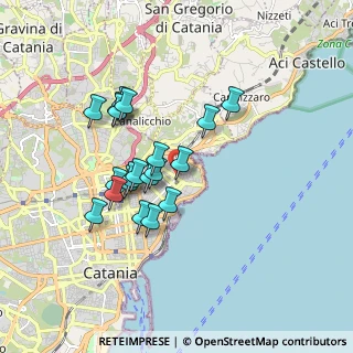 Mappa Via Galatioto, 95126 Catania CT, Italia (1.689)