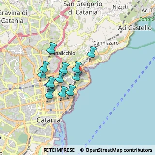 Mappa Via Galatioto, 95126 Catania CT, Italia (1.60769)