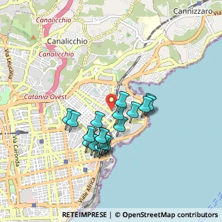 Mappa Via Galatioto, 95126 Catania CT, Italia (0.835)