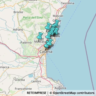 Mappa Via Galatioto, 95126 Catania CT, Italia (8.74667)
