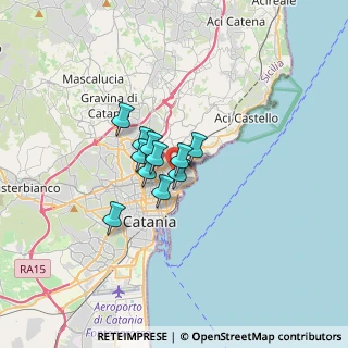 Mappa Via Caduti del Lavoro, 95126 Catania CT, Italia (2.02182)