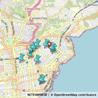 Mappa Via Lo Scalzo, 95126 Catania CT, Italia (0.95727)