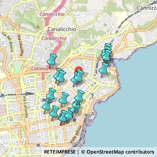 Mappa Via Caduti del Lavoro, 95126 Catania CT, Italia (1.0165)