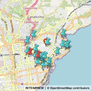 Mappa Via Caduti del Lavoro, 95126 Catania CT, Italia (0.9555)