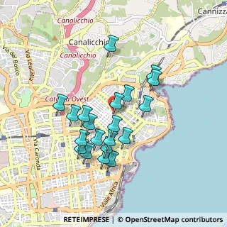 Mappa Via Caduti del Lavoro, 95126 Catania CT, Italia (0.8925)