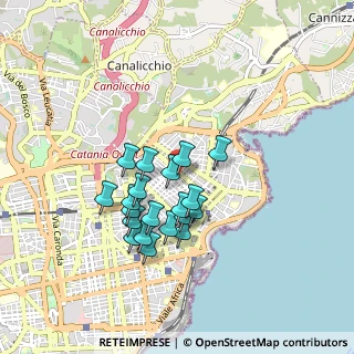Mappa Via Lo Scalzo, 95126 Catania CT, Italia (0.8125)
