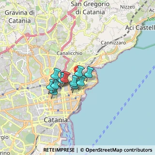 Mappa Via Caduti del Lavoro, 95126 Catania CT, Italia (1.23833)