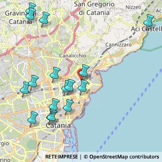 Mappa Via Lo Scalzo, 95126 Catania CT, Italia (2.87063)