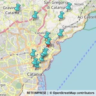 Mappa Via Caduti del Lavoro, 95126 Catania CT, Italia (2.18)