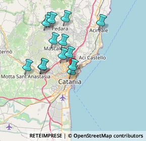 Mappa Via Menza, 95126 Catania CT, Italia (7.66786)