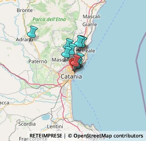 Mappa Via Menza, 95126 Catania CT, Italia (7.01455)