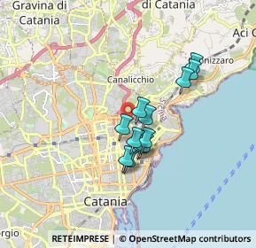 Mappa Via Menza, 95126 Catania CT, Italia (1.39833)