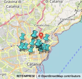 Mappa Via Menza, 95126 Catania CT, Italia (1.47)