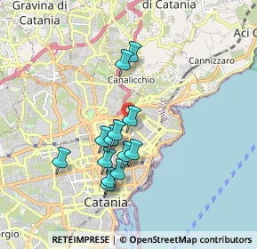 Mappa Via Menza, 95126 Catania CT, Italia (1.75538)