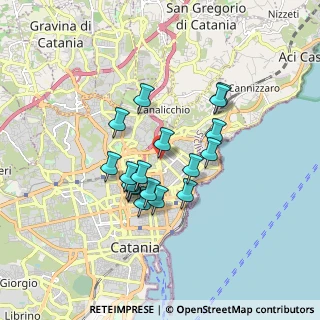 Mappa Via Menza, 95126 Catania CT, Italia (1.53833)
