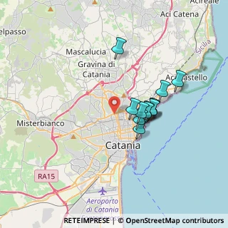 Mappa Via Ardizzone Gioeni, 95125 Catania CT, Italia (3.09833)
